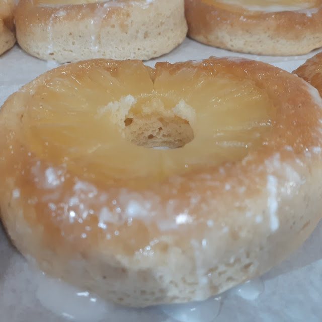 Pine Apple Upside Down Cake Donut