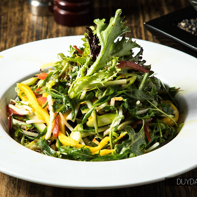 Friltata & Green Leafy Salad