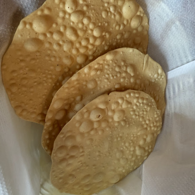 Four Pieces Papadum