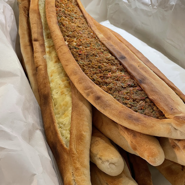 Pide Mit Käse & Hackfleisch