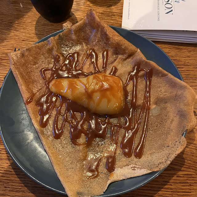Crêpes Poire Caramel