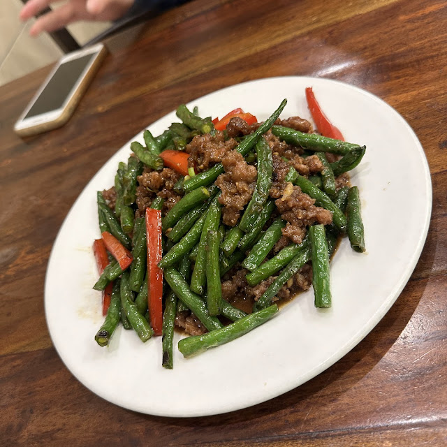 Pork Mince with Green Beans