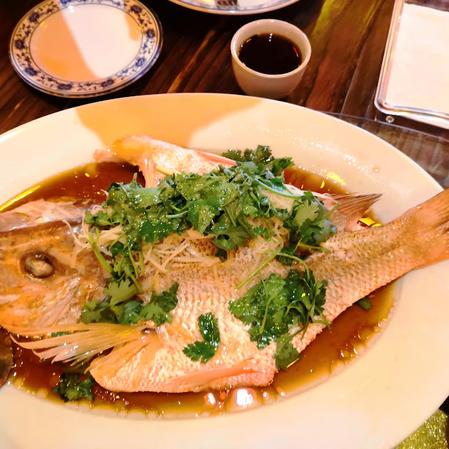 Steamed Grouper With