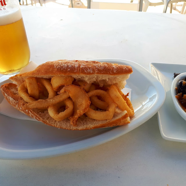 Bocadillo de Calamares Andaluza