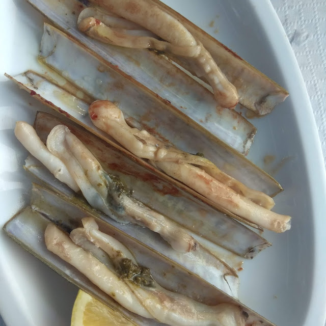 Navajas A la Plancha
