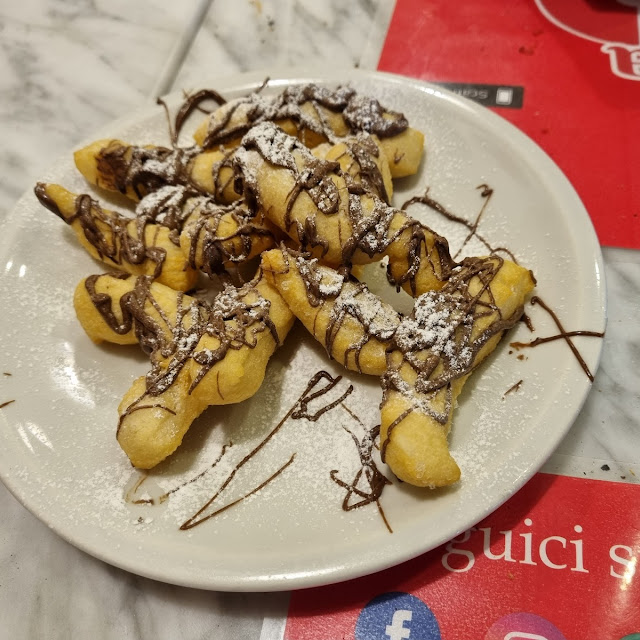 Straccetti Di Pizza Alla Nutella