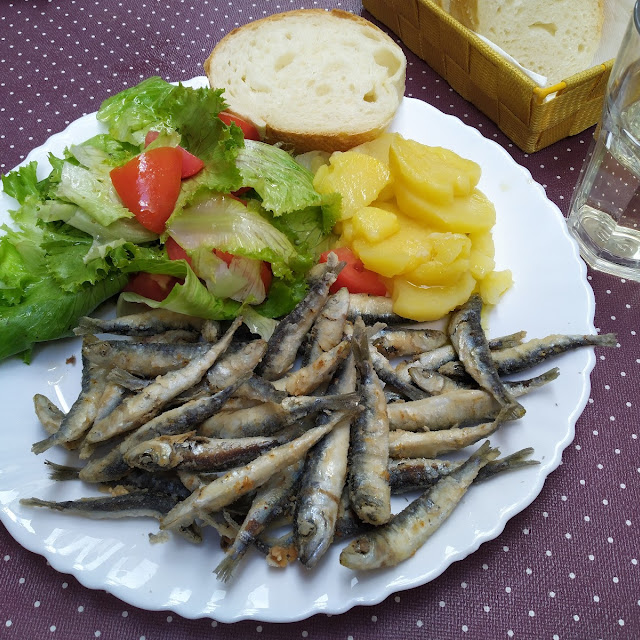 Girice Pilchard Gebratene Sardinen