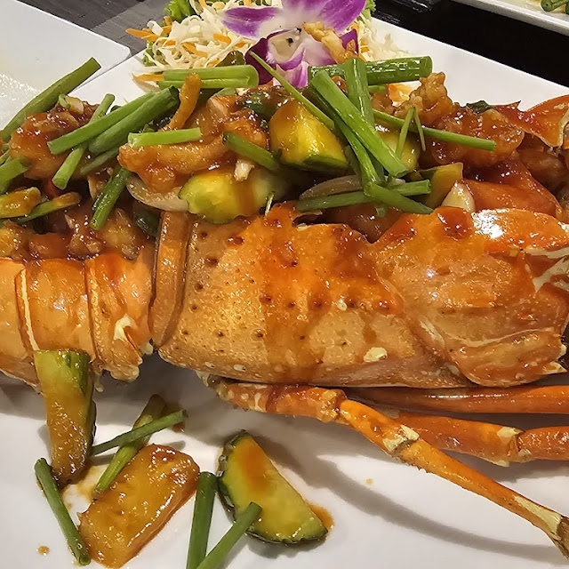Fried Lobster Sweet and Sour Sauce