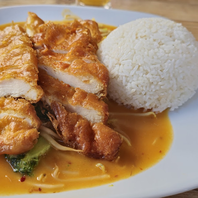 Gebackenes Huhn Mit Reis