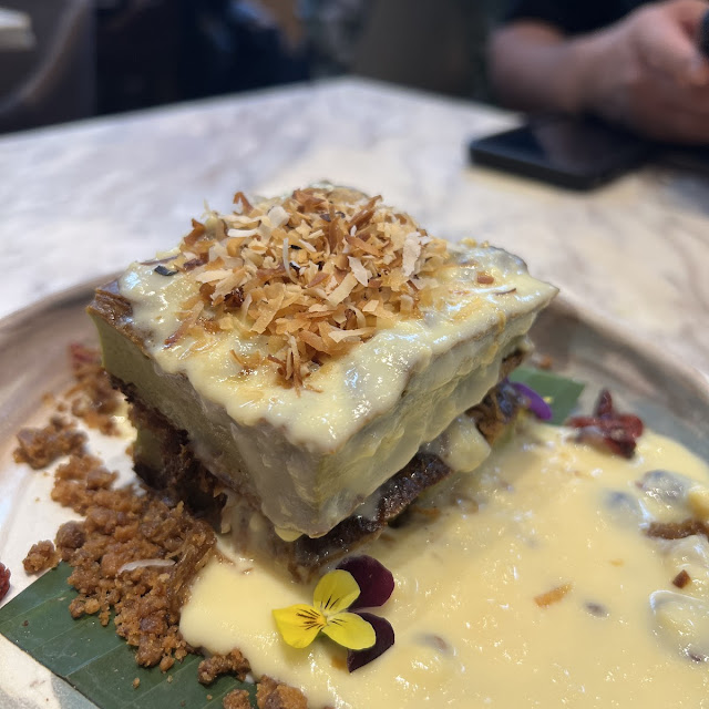 Pandan Gula Melaka Cake