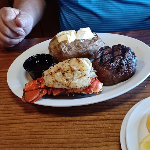Filet Mignon and Lobster Tail