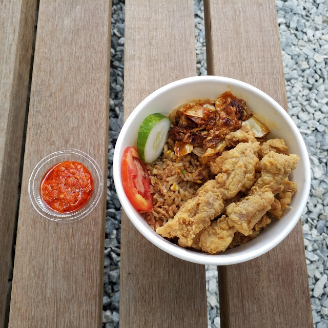 Rice Bowl Nasgor Chicken Strips