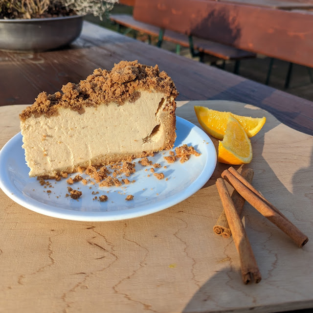 Käsekuchen Mit Spekulatius