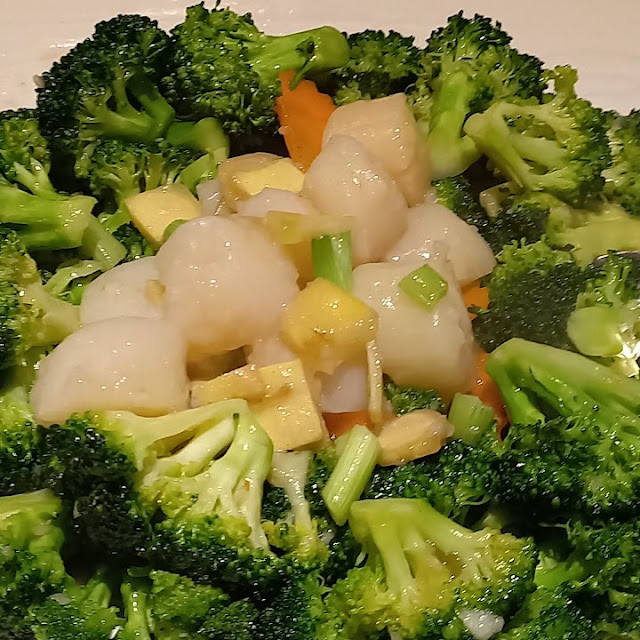 Broccoli with Scallops