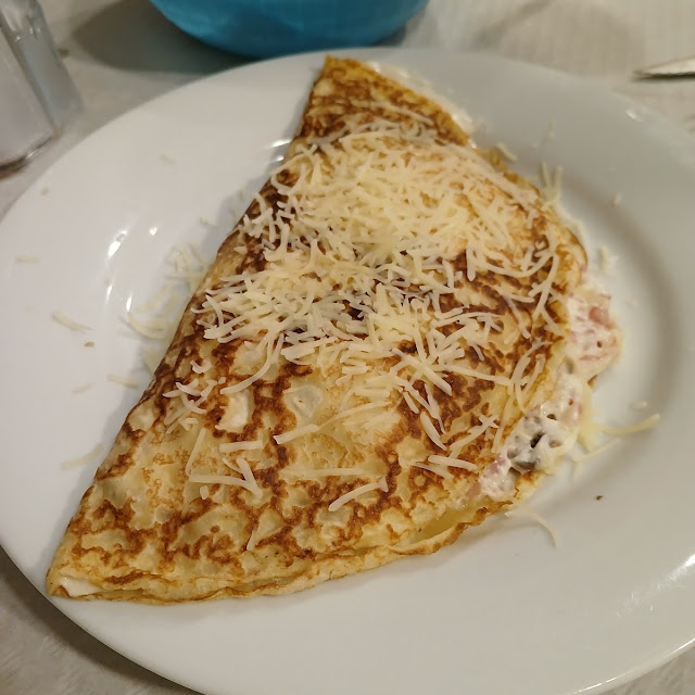 Crep Con Champiñon Queso Etc