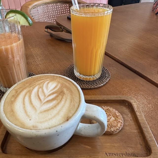 Mango Smoothie Health Drink Latte