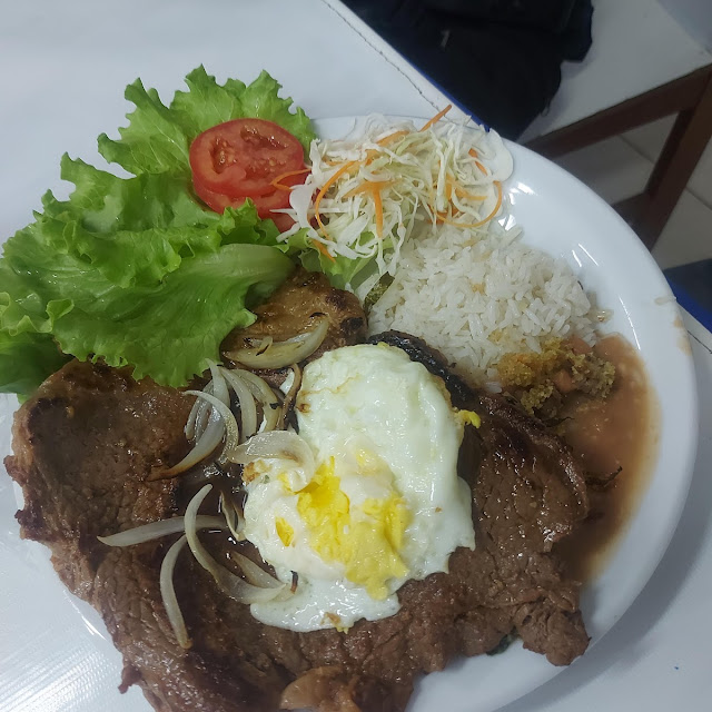 PF de Bife de Boi E Ovo Frito