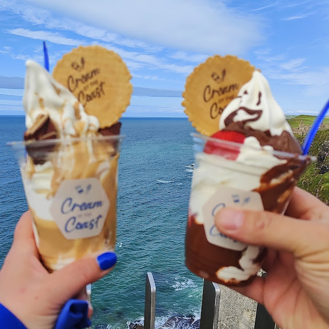 Caramel Freddo Standard Sundae and Kinder Bueno Standard Sundae