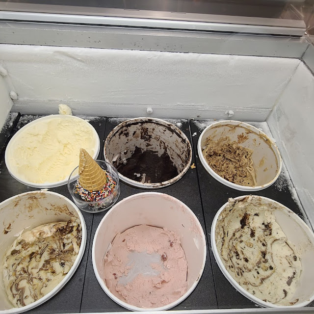 Various Ice Cream Flavors
