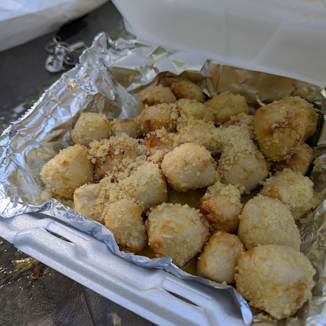 Garlic Parm Bread Bites