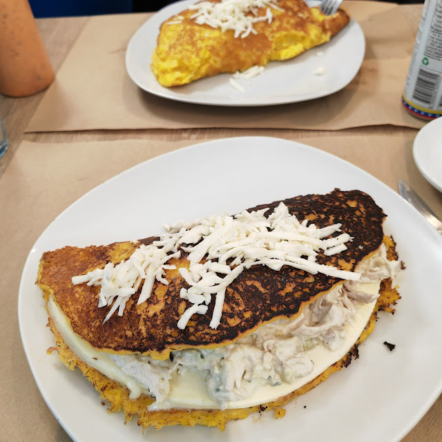 Cachapa Con Queso de Mano