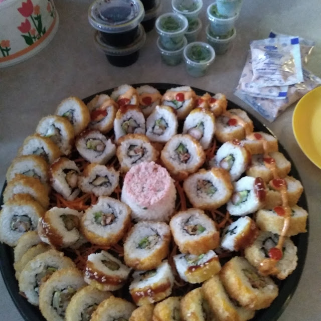 Charola de Sushi