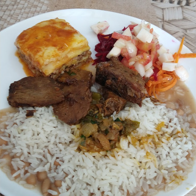 Lasanha Com Costelinha de Porco No Molho Barbecue