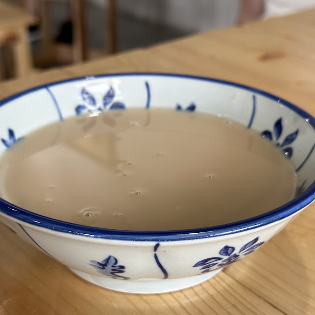 自制腐竹薏米糖水