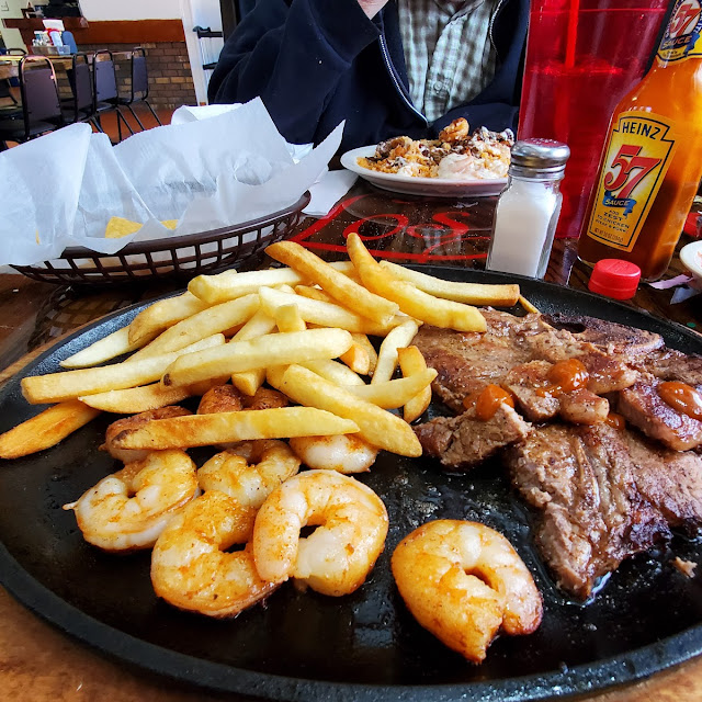 Steak and Shrimp