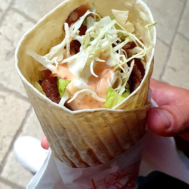Dürüm Mit Hähnchenfleisch