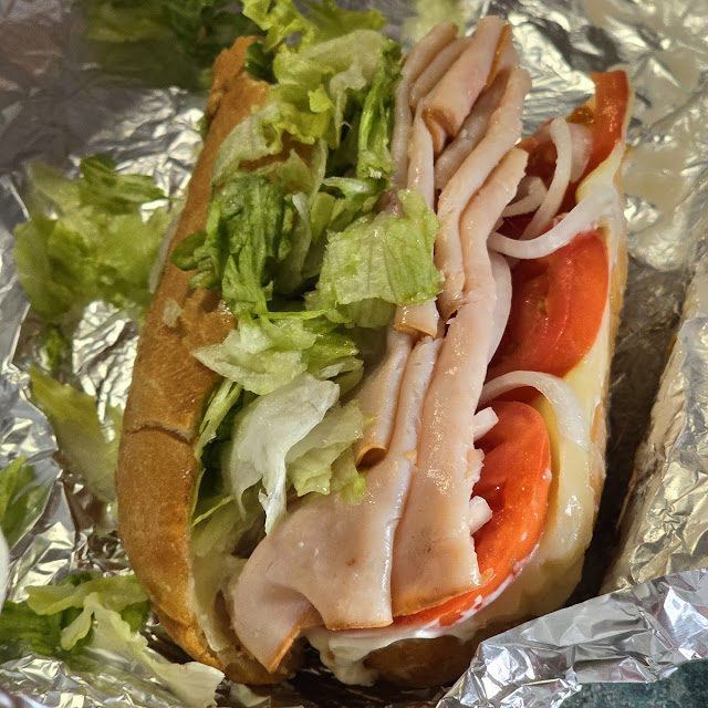 Turkey and Cheese Hoagie