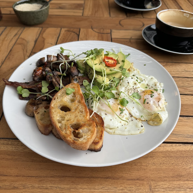Breakfast with Mushrooms