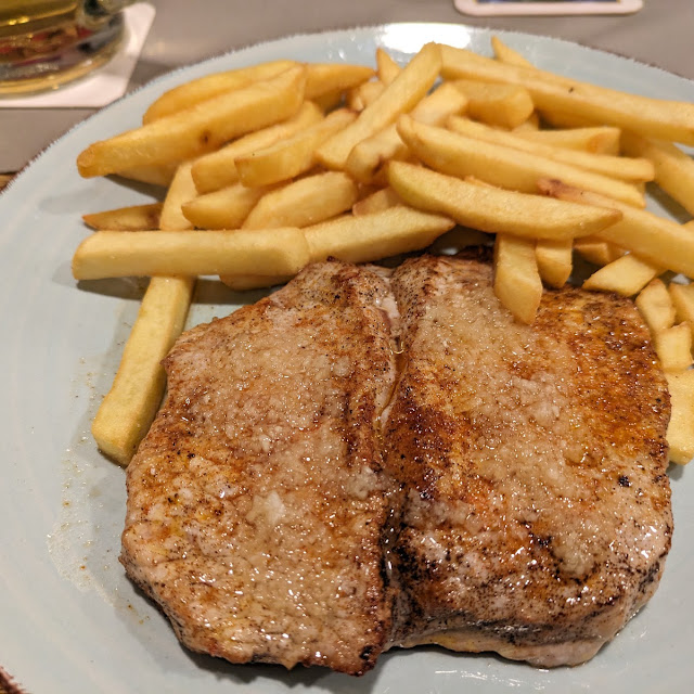 Schweinesteak Mit Knoblauch