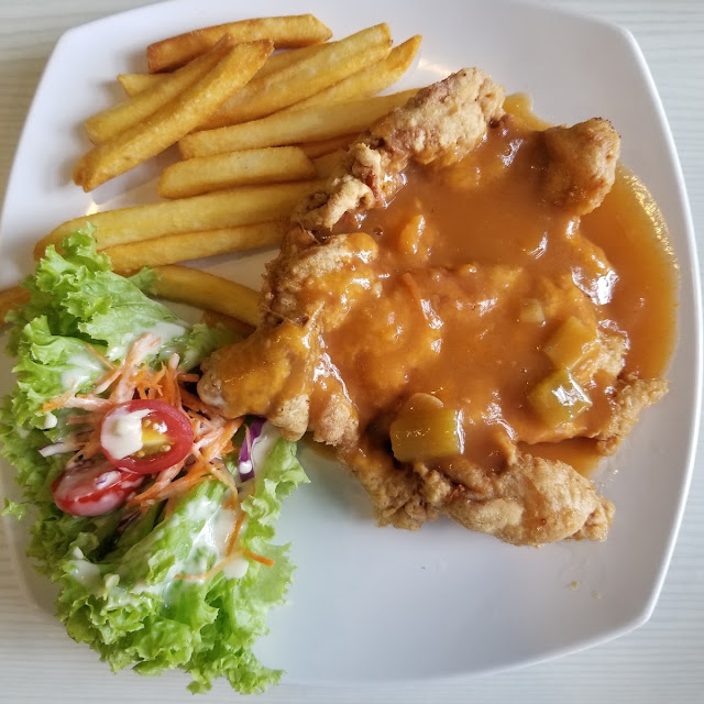 Signature Chicken Chop with Oriental Sauce