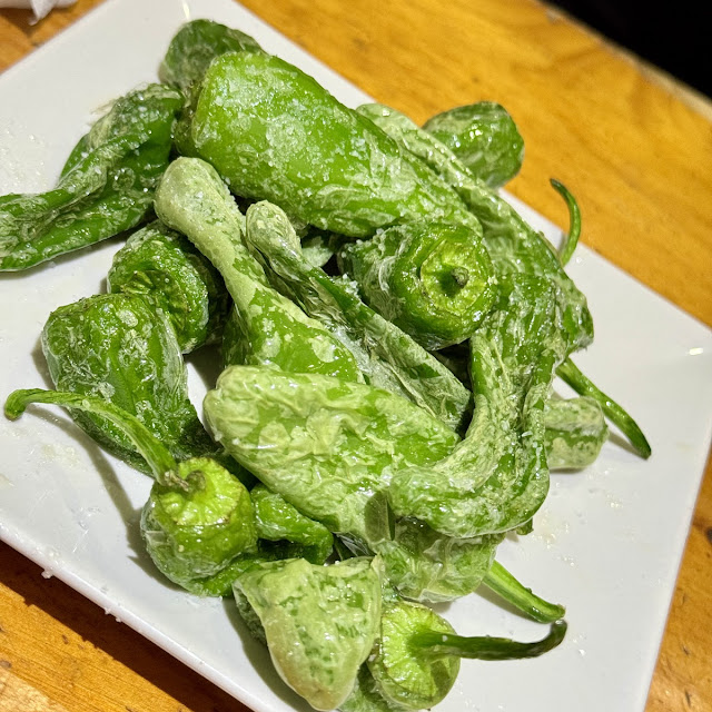 Fried Green Peppers