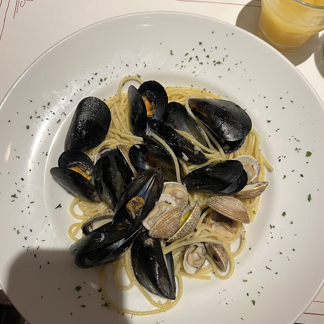 Spaghetti with Mussels