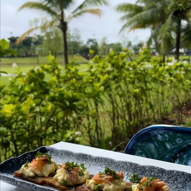 Smoked Salmon Tartar Canape