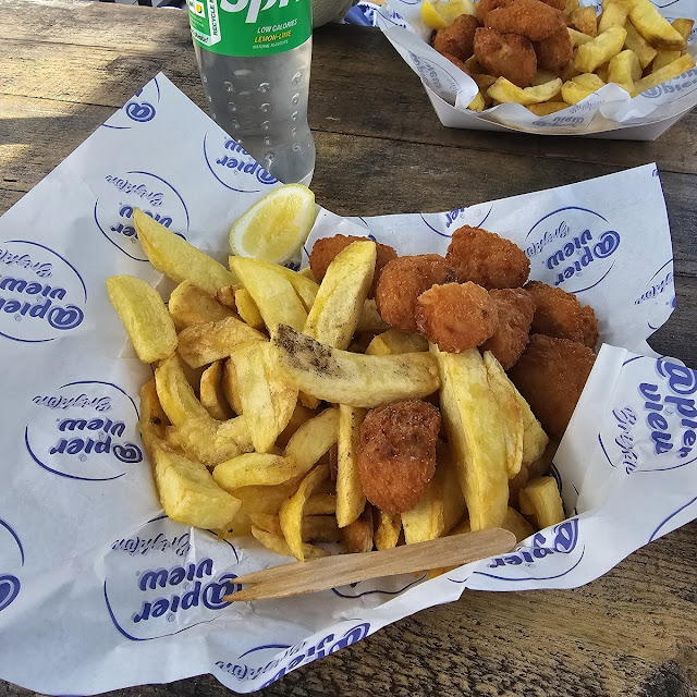 Scampi and Chips