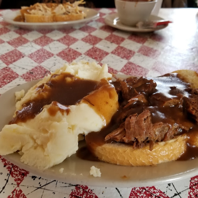 Open Face Sandwich Pot Roast