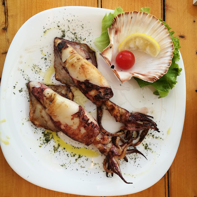 Calamari Grigliati