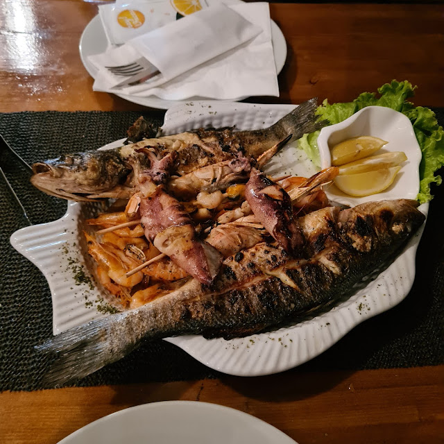Fish Plate for Two People