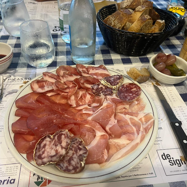 Piatto Di Salumi Misti Mesolcina