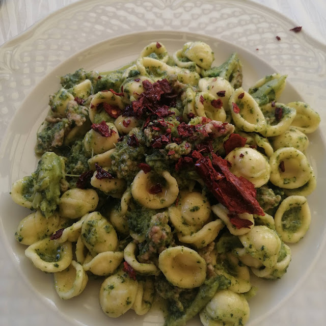 Orecchiette Broccoli E Peperone Crusca