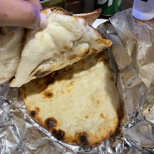 Cheese and Garlic Naan