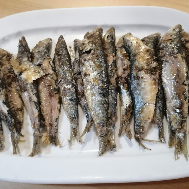 Sardinas Plancha