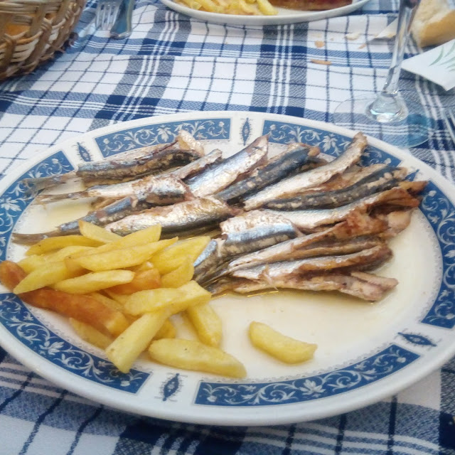 Anchoas Con Patatas