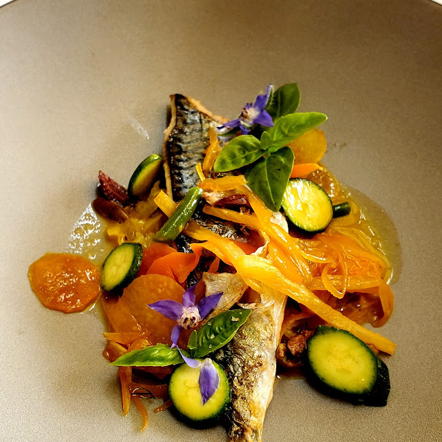 Fillet of Mackerel Cooked in Escabèche