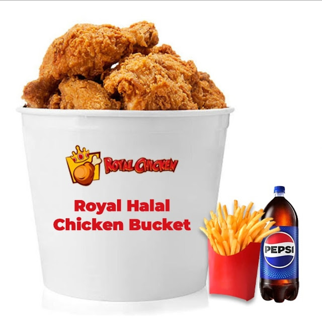 Chicken Buckets with 2 Large Fries & 2liter