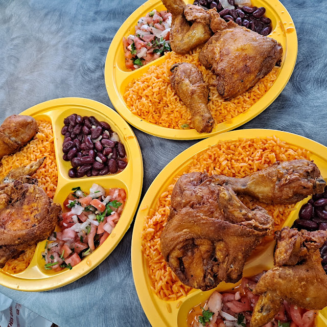 Wings Rice Bean & Salsa