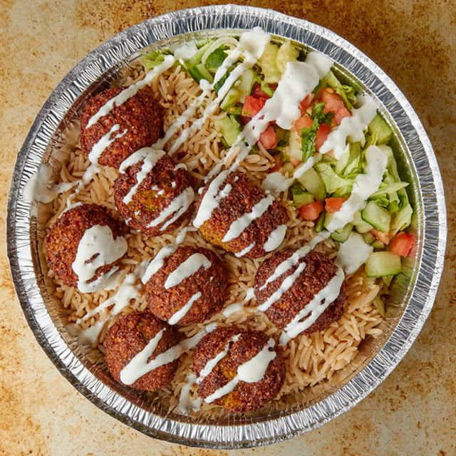 Falafel over Rice